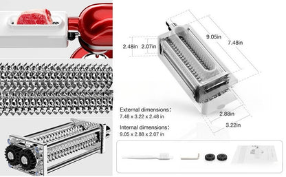For Kitchen Aid Cooking Machine Meat Tenderizer Accessories Kitchen Treasure Accessories Metal Gear Put in Dishwasher for Cleaning
