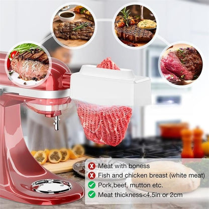 For Kitchen Aid Cooking Machine Meat Tenderizer Accessories Kitchen Treasure Accessories Metal Gear Put in Dishwasher for Cleaning