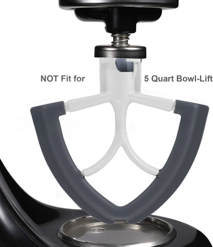 For Kitchen Aid 4.5-5 Quart Flexible Edge Mixer for Tilt Head Stand Mixers