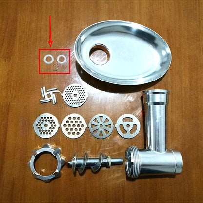 Food Grade 7-Way Connector for Type 5 Meat Grinders with Nut Tray