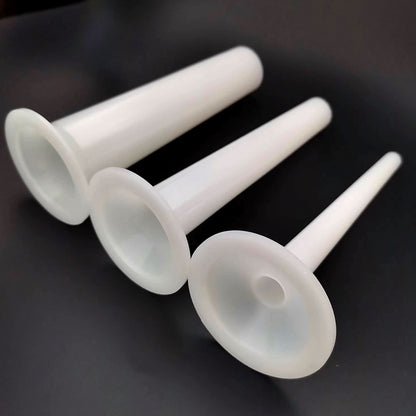 3pcs/Set 5# Extended Length Plastic Sausage Funnel 1/2/3cm