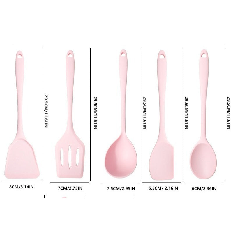 1set Food Grade Silicone Household Kitchenware Set