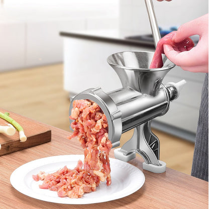 1 Set Stainless Steel Meat Grinder Multi-Function Manual Mincing Tools