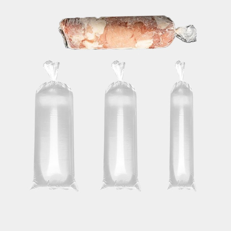 50/100pcs Frozen Meat Bags Packaging Bags Frozen Meat Refrigerator Large Medium Small Plastic Bag Disposable