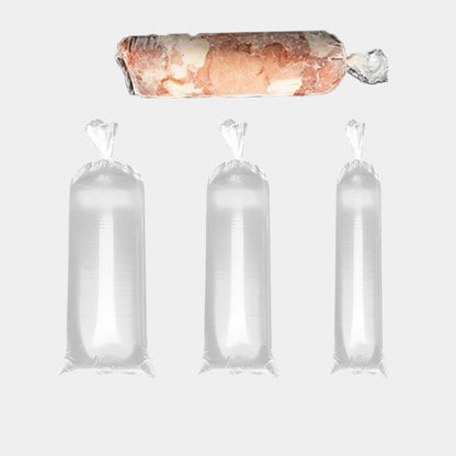 50/100pcs Frozen Meat Bags Packaging Bags Frozen Meat Refrigerator Large Medium Small Plastic Bag Disposable