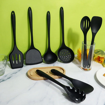 1set Silicone Kitchenware Set Spatula Set Kitchen Tools